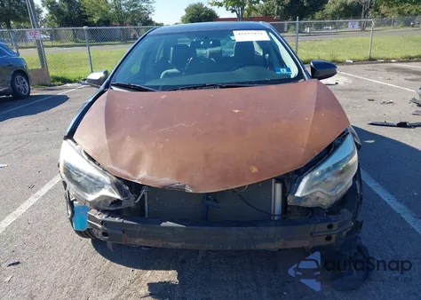 2014 Toyota Corolla Le from USA, damaged, VIN 2T1BURHE4EC228761
